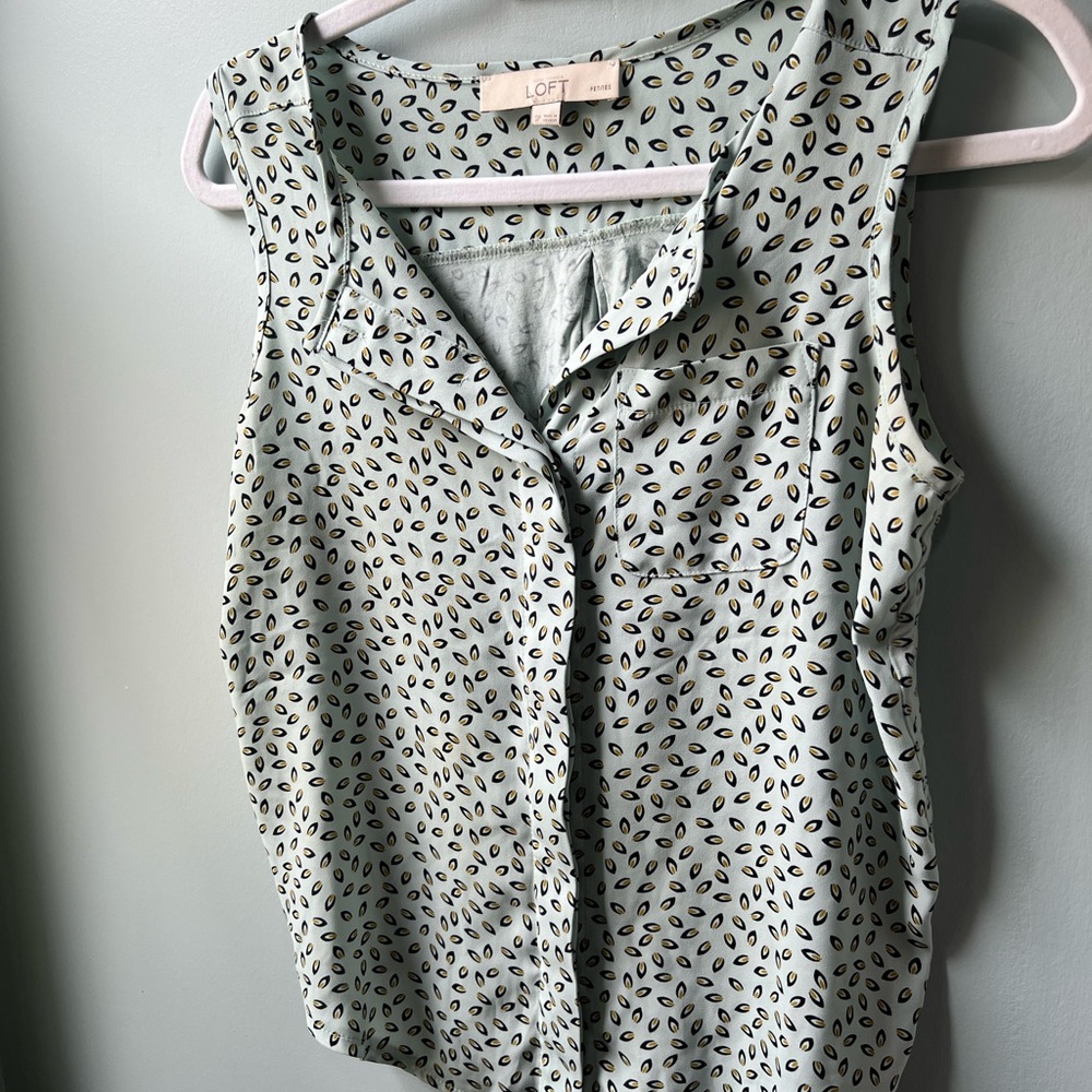 Light Blue Blouse from LOFT - Size small